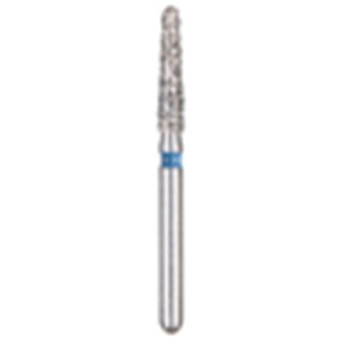 Kerr Diamond Bur - BluWhite - 775R - Regular - High Speed, Friction Grip (FG), 5-Pack