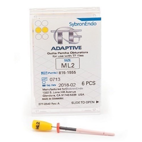 TF ADAPTIVE Carrier Obturator - Medium/Large - ML2 - Yellow, 6-Pack
