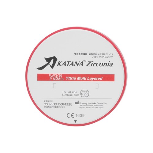 KATANA YML NW 22mm Zirconia Disc 98.5mm