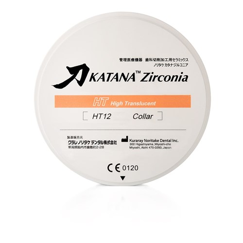 Katana Zirconia Disc - HT12 - Collar - 14mm/98.5mm