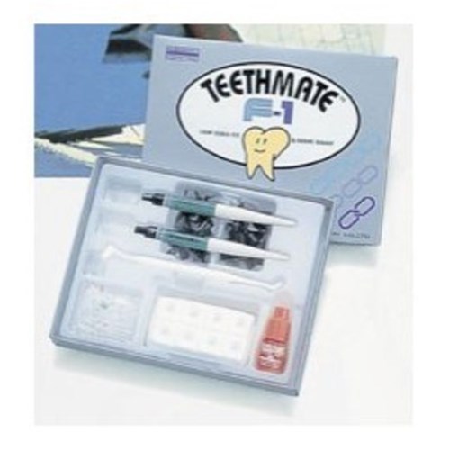 TEETHMATE FI Kit Clear 2x2.5ml Syringe Pit & Fissure Sealant
