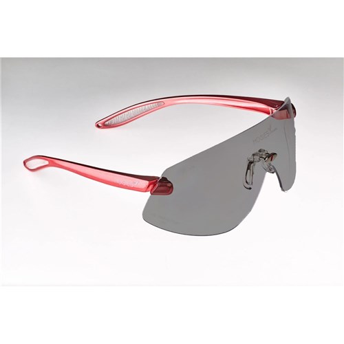 HOGIES Safety Glasses Tinted Red Metallic Frames