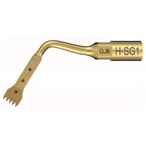 HSG1 Bone SurG Tip TiN Coating Dots 3 6 9mm top  5Teeth 0.6mm
