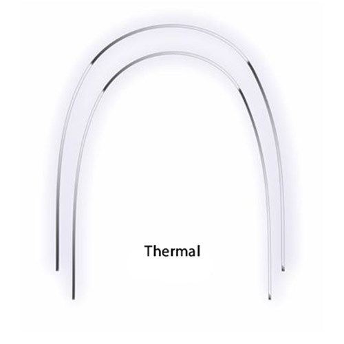 NAOL Heat Activated Niti Archwire, 021X027 Upper, 10-Pack