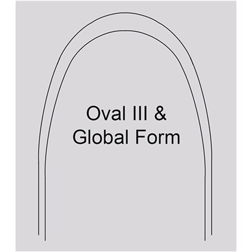 NAOL Stainless Steel Global Form, 020X020 Upper, 10-Pack