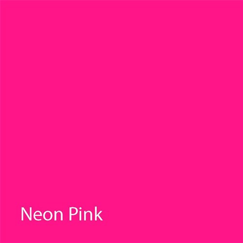 NAOL Glide-Ties Mini Neon Pink-1,000