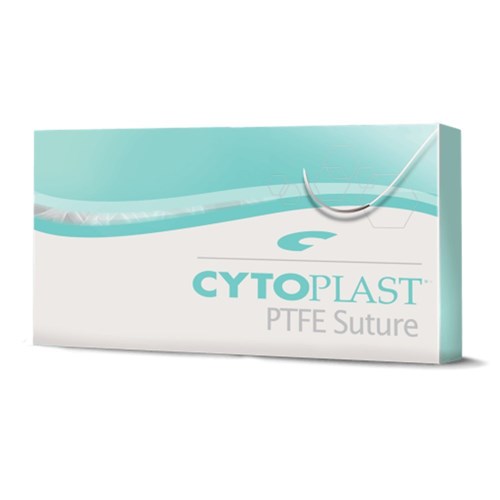 CytoPlast PTFE Suture, 2-0, 19mm, 3-8 Circle Reverse Cut, 12 -Pack