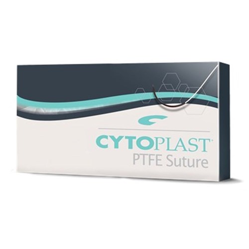 Cytoplast PTFE Suture 3-0 16mm 3/8 circle prec rev cut black