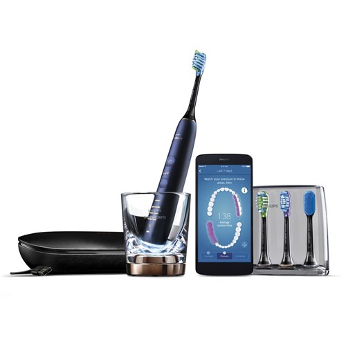 Sonicare DIAMONDCLEAN Smart Electric Toothbrush Lunar Blue