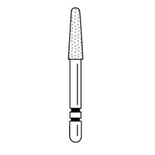 Premier Two Striper Diamond Bur - 785.7C - High Speed, Friction Grip (FG)