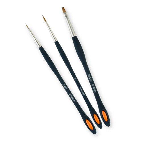 LAY ART Style Brush Set inc 1 opaque colour brush size 2