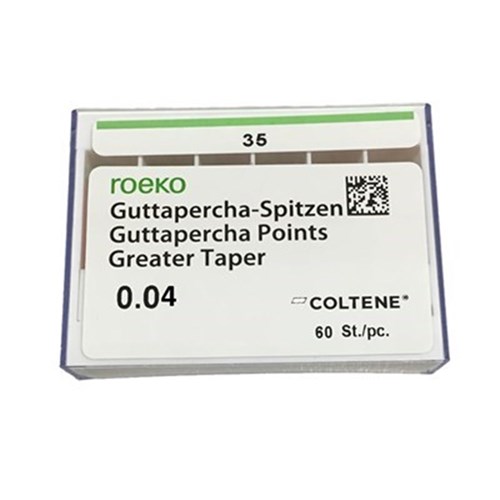 ROEKO GP Points Greater Taper Size 35 0.04 Taper Box of 60