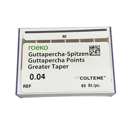 ROEKO GP Points Greater Taper Size 40 0.04 Taper Box of 60