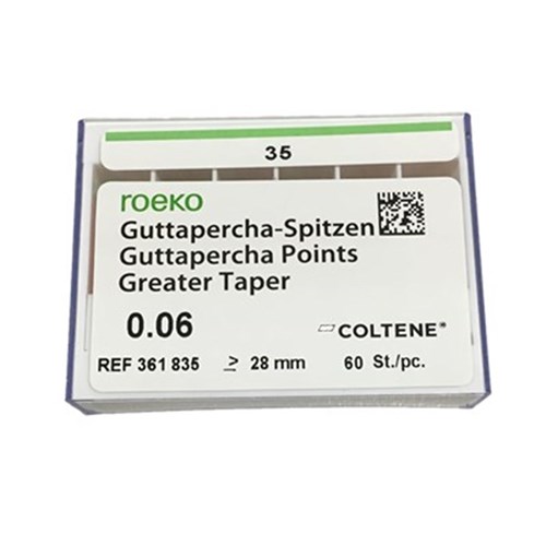 ROEKO GP Points Greater Taper Size 35 0.06 Taper Box of 60