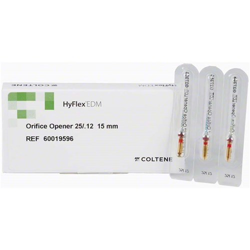 HyFlex EDM 25/12 Orifice Openr 15mm pack of 3