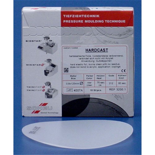 Scheu Hardcast - 125 x 0.8 mm - Round, 10-Pack