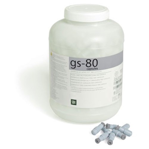 GS80 1 Spill Regular Set Jar of 500 capsules