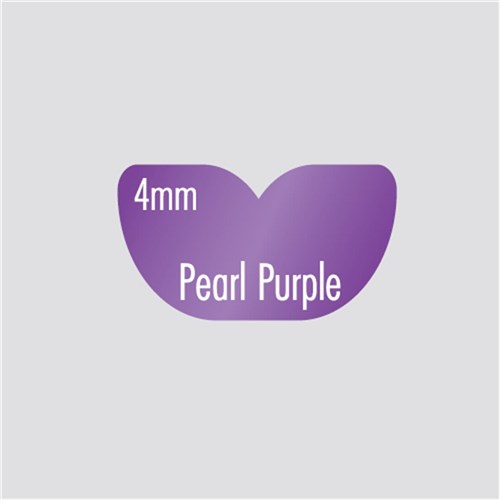 Briteguard Mouthguard - 4mm x 125mm - Pearl Purple - Round