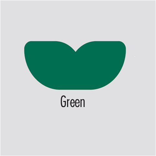 Briteguard Mouthguard - 4mm x 127mm - Green - Square