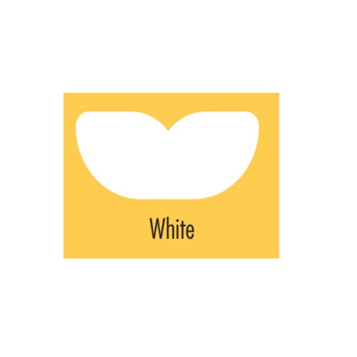 Briteguard Mouthguard - 4mm x 127mm - White - Square