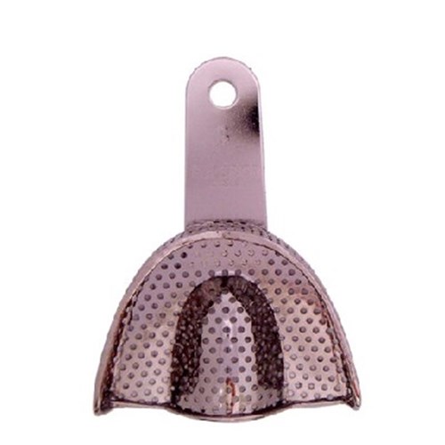 Superior Stainless Steel Impression Tray - Perforated - Pedodontics - Upper - Small