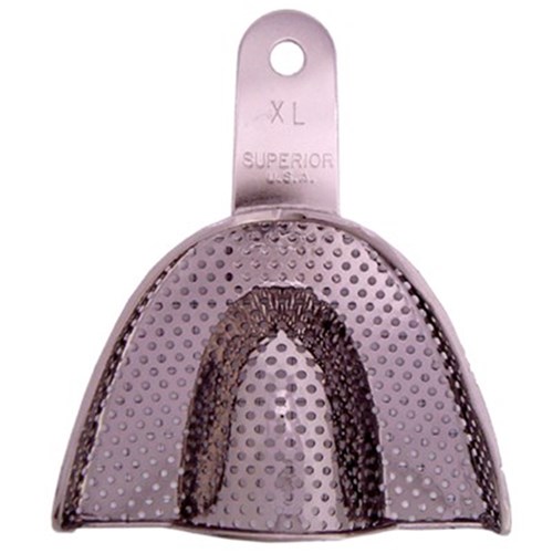 Stainless Steel Impression Tray Perf Reg Upper X Large