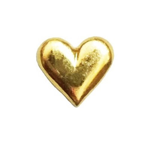 Twinkles Heart Small Gold 22k