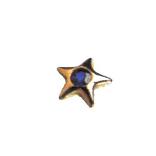 Twinkles Star with Sapphire Gold 22k