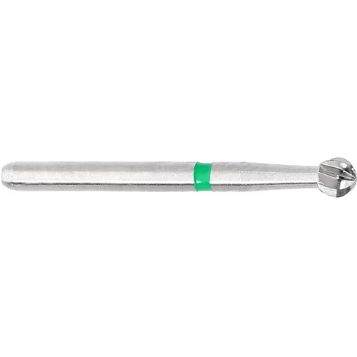 Komet Tungsten Carbide Bur - H1S-021 - Round - High Speed, Friction Grip (FG), 5-Pack