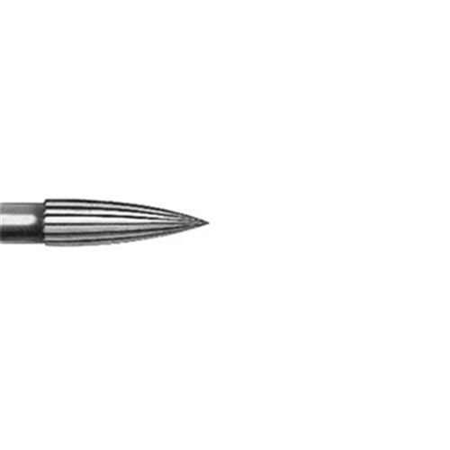 Komet Tungsten Carbide Bur - H246-012 - Needle - Fine - Slow Speed, Right Angle (RA), 5-Pack
