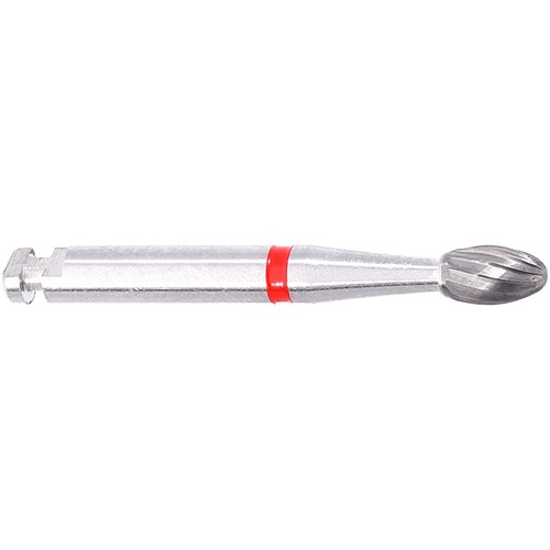 Komet Tungsten Carbide Bur - H379-023 - Egg Football - Slow Speed, Right Angle (RA), 5-Pack