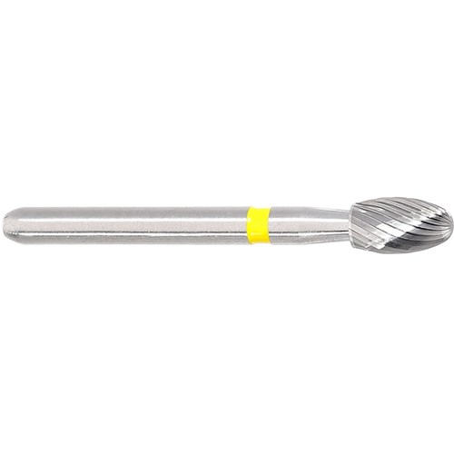 Komet Tungsten Carbide Bur - H379B-023 - Egg Football - High Speed, Friction Grip (FG), 5-Pack