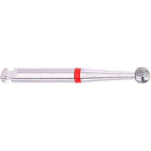 Komet Tungsten Carbide Bur - H41-023 - Finisher - Round - Slow Speed, Right Angle (RA), 5-Pack