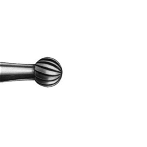 Komet Tungsten Carbide Bur - H41-027 - Finisher - Round - Slow Speed, Right Angle (RA), 5-Pack