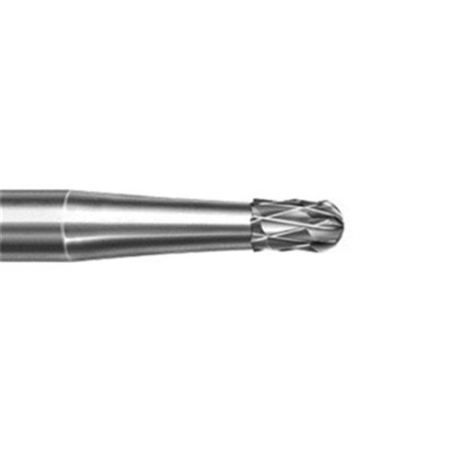 Komet Tungsten Carbide Bur - H4MC-012 - Crown Cutter - High Speed, Friction Grip (FG), 5-Pack