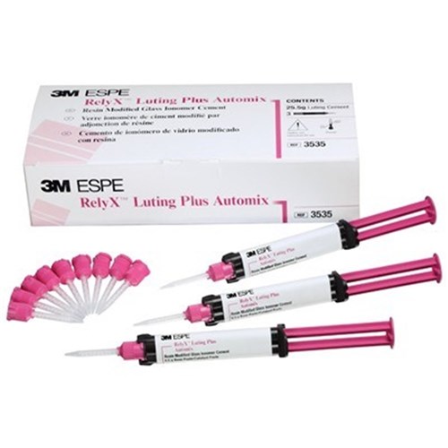RELYX LP Automix Cement 3x8.5g Syringe and Mix Tips x36