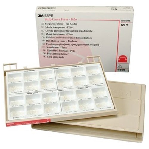 3M Transparent Crown Form Strip - Pedo Anterior Kit, 60-Pack