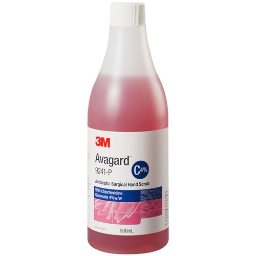 AVAGARD Antiseptic Surgical Scrub Chlorhexidine 4% x 500ml