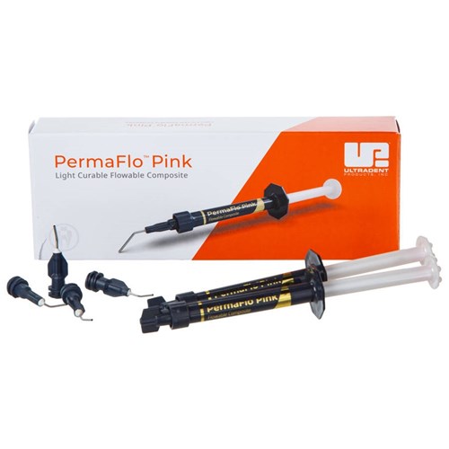 PERMAFLO Pink Mini Refill 2 x 1.2ml Syringe