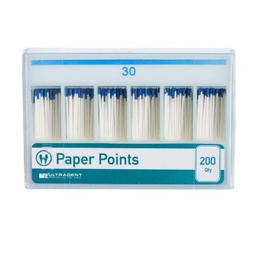 ULT-1555 - ABSORBENT PAPER POINTS 120 Paper Points Size 30