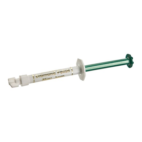 Ultradent Diamond Polish - Mint Flavoured - 0.5 Micron - 1.2ml Syringe, 2-Pack