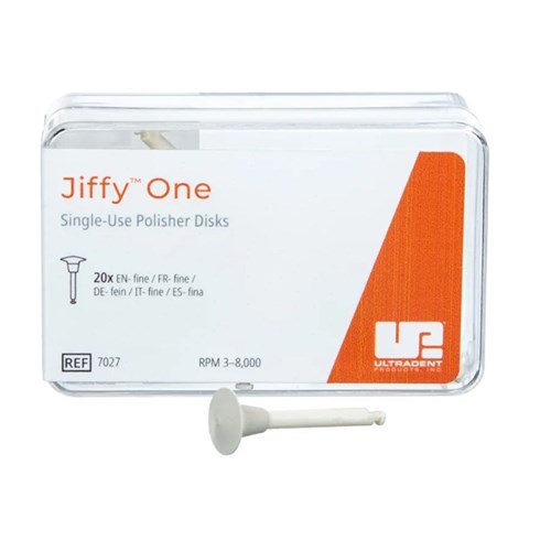 Jiffy One Single Use Disks Refill 20pk Fine White