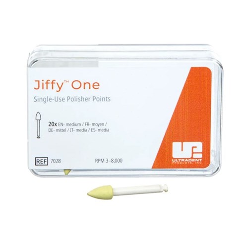 Jiffy One Single Use Point Refill 20pk Med Yellow
