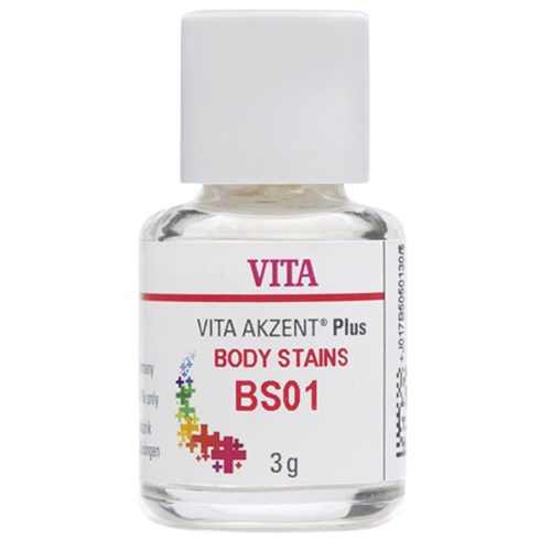 Vita Akzent Plus Body Stain Powder - BS01 - Yellow, 3g