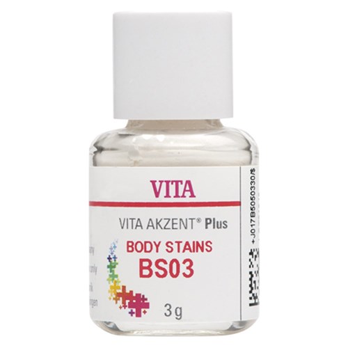 Vita Akzent Plus Body Stain Powder - BS03 - Orange, 3g