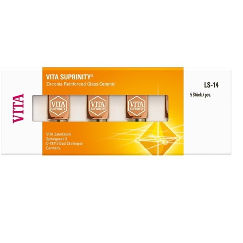 Vita Suprinity LS14 - Shade A1 High Translucent - for Cerec, 5-Pack