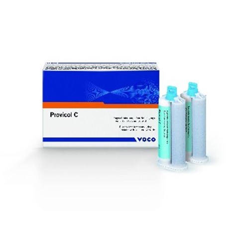 PROVICOL C 65g x 2 Cartridges & Mixing Tips Temporary Cement