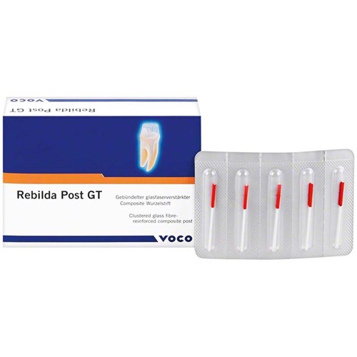 Voco Rebilda Post GT - Adhesive Core Build-Up System - Size 6, 5-Pack