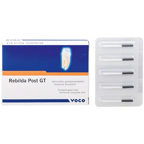 Voco Rebilda Post GT - Adhesive Core Build-Up System - Size 12, 5-Pack