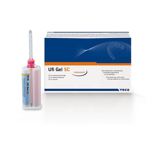 UFI GEL SC Refill Cartridge 50ml & Mixing Tips